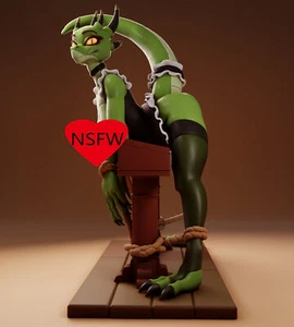 1/24 1/18 Argonian Maid unbemalt unmontiert Resin Modell Garage Bausätze - Bild 1 von 2