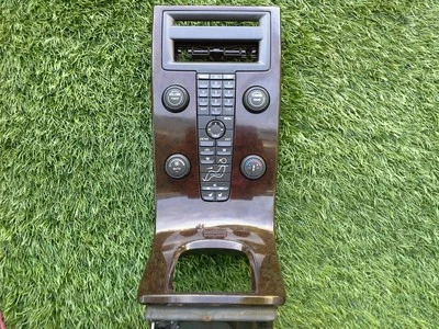 VOLVO S40 2004-2007 TABLERO RADIO EMBELLECEDOR BISEL CON CONTROL DE CALOR MADERA GRANO MARRÓN OSCURO    Foto 1 de 4