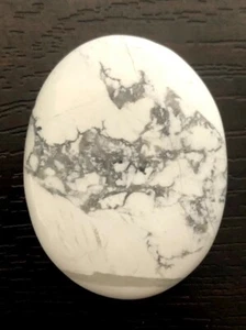 Cinque pietre pollice preoccupazione Howlite cristallo guarigione regalo metafisico Reiki Feng Shu - Foto 1 di 2