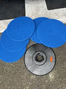 Floor Buffer Pads Floor Polishing / Maintenance Pads 410mm pad driver r X 5 - Picture 1 of 11