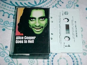Alice Cooper "Goes To Hell" Cassette Warner Bros. 1976 - Picture 1 of 1
