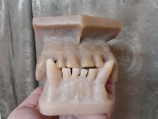 Moulage dentaire vintage Halloween Dog monstre dents décoration soignée surréaliste