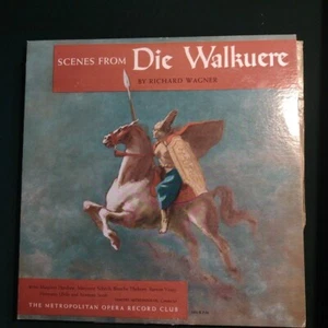Wagner - Scenes from Die Walkuere (vinyl 2-Lp 1958) MO728 GATEFOLD cover - Picture 1 of 7