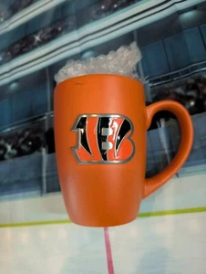 NFL Great American Cincinnati Bengals 16oz Ceramic Coffee Football Mug - Picture 1 of 5