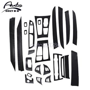 3D Carbon Fiber Pattern Interior DIY Trim Decals For BMW X5 E70 X6 E71 2008-2012 - Bild 1 von 10