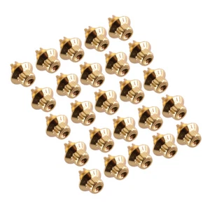25Pc Plastic Wheel Rivets Nut Rim Lip Replacement Bolt Studs New - Picture 1 of 4