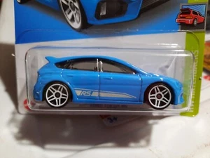 2022 Hot Wheels Ford Focus RS Blue - Picture 1 of 2