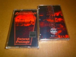 NECROMANZER - Nocturnal Onslaught. Tape - Picture 1 of 3