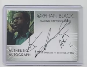 Orphan Black TV Show SDCC Autograph Trading Card #KH Kevin Hanchard Art Bell (B) - Picture 1 of 1