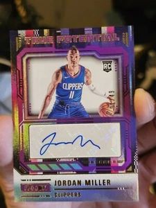 2023 Recon True Potential Purple 01/49 Jordan Miller Rookie Auto RC!  1st Print! - Picture 1 of 9
