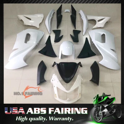 Juego de carenado para carrocería Kawasaki Ninja 650R 2006 2007 2008 EX650 ER6F sin pintar Foto 1 de 4