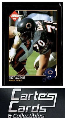 Troy Auzenne 1992 Collector's Edge #224 Chicago Bears RC Rookie - Image 1 of 2