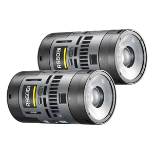 RS60Bi 2K Super Compact Bi-Colour LED Video Light Twin Kit - Picture 1 of 17