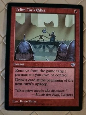 Telim'Tor's Edict Mirage NM Near Mint MTG  - Image 1 of 2