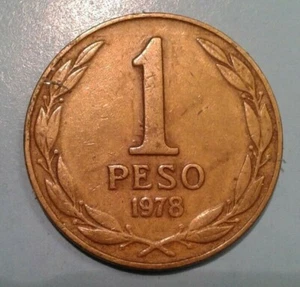 Chile 1 Peso coin 1978 - Picture 1 of 2