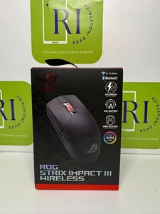 Asus ROG Strix Impact III PS20 Gaming Mouse P520ROGStrixImpactIIIWrls - Bild 1 von 7