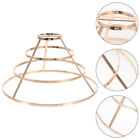 Light Metal Table Lamp Diy Frame Table Light Shade Racks Home Lampshade