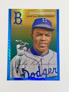Jackie Robinson 2023 Topps Chrome Platinum Anniversary Blue Prism Refractor #426 - Bild 1 von 2