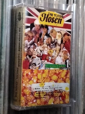 V/A DIE TOTEN HOSEN CASSETTE Learning English RAMONES ADVERTS DAMNED SEALED PUNK - Image 1 of 4