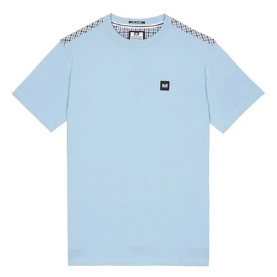 Camiseta Weekend Offender Díaz Invierno Cielo/Azul House Check. VENTA M Foto 1 de 3