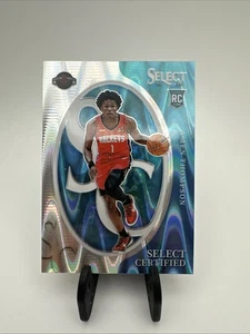 2023-24 Panini Select - Select Certified Amen Thompson #5 Tectonic Prizm (RC) - Picture 1 of 2