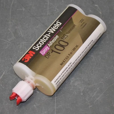 CADUCADO 01/2023 - 3M Scotch-Weld Adhesivo Epoxi DP100NS, 7100014024, 200 ml Transparente Foto 1 de 4