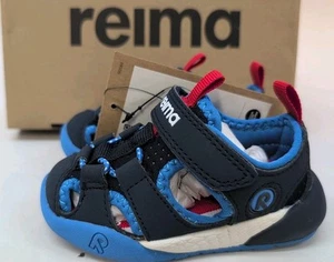 Reima Lomalla Sandals For Kids US 4,5/5 Blue (60917) - Picture 1 of 11