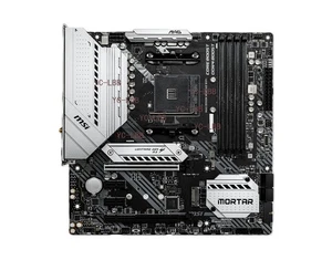 MSI MAG B550M MORTAR WIFI DDR4 AM4 AMD B550 Micro-ATX Wi-Fi 6E Motherboards - Picture 1 of 6