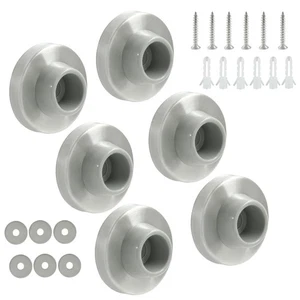 Cionyce Konkav Wand Tür Stoßstangenanschlag Gebürstet Satin Nickel, 6 Stück Edelstahl S... - Bild 1 von 5