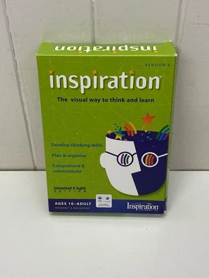 Inspiration Version 8 - Apple Mac CD Rom - Visual Way to Think & Learn Software - Image 1 of 4