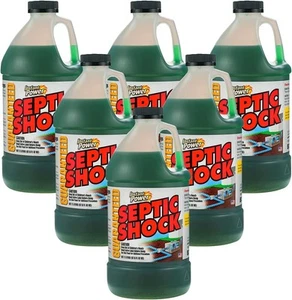 Instant Power Septic Shock – Tank Treatment, Drain Cleaner 6 Pack - Picture 1 of 8