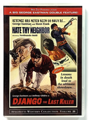 HATE THY NEIGHBOR / DJANGO THE LAST KILLER DVD WILD EAST Spaghetti Western OOP - Bild 1 von 4