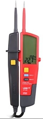 UNI-T UT18D Spannungsprüfer Spannungstester Drehfeldmessgerät IP65 2-polig - Bild 1 von 4