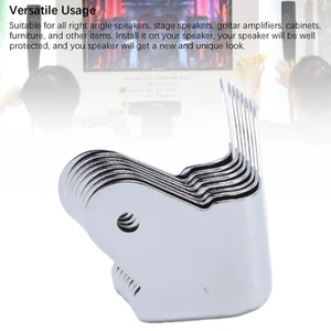 Hot 16pcs Speaker Corner Guards Iron Angle Corner Protectors Safety Bumpers For - Afbeelding 1 van 24