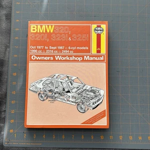 BMW 320 320i 323i 1977-1985 Haynes Werkstatthandbuch 815 von Peter Strausman - Bild 1 von 12