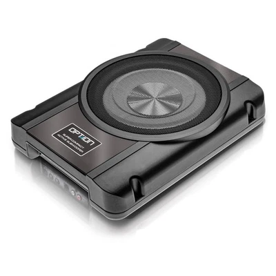 Option Drive10UA 25cm Aktivwoofer Untersitz Bass Subwoofer flach 120Wrms Active - Bild 1 von 4