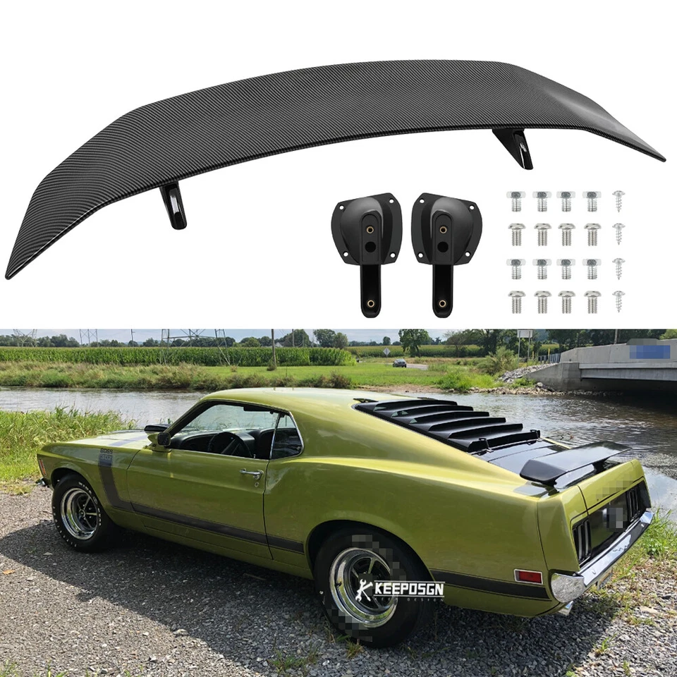 Alerón trasero de 47" para Ford Mustang 1970 1971 1972 1973 Foto 1 de 4