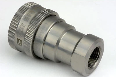 TEMCO 1/2" NPT Female Coupler Hydraulic Quick Connect Ball ISO 7241-B Fits Pioneer