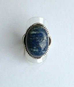 Ring mit Lapis Lazuli Silber 925 massiv Größe 17,5 mm / 55 (1814) - Bild 1 von 4