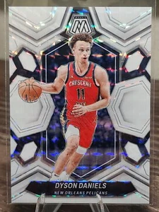 2023-24 Panini Mosaic #160 DYSON DANIELS #25/25 White Prizm RC Pelicans - Picture 1 of 2