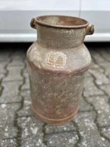 Antike Eisen Milchkanne ohne Deckel, 22l, Vintage, Deko, Schirmständer - Bild 1 von 6