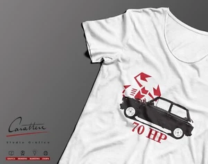 T-SHIRT MAGLIA AUTO VINTAGE AUTOBIANCHI A112 ABARTH tutte le taglie disponibili - Picture 1 of 4