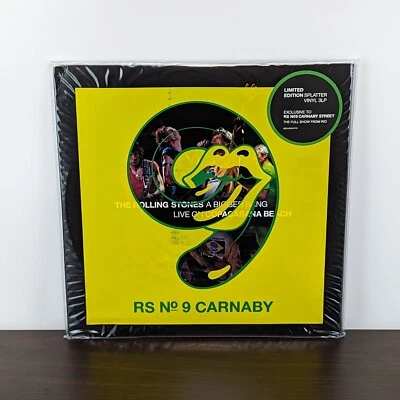 ROLLING STONES Bigger Bang Live RS No 9 CARNABY - LE SPLATTER VINYL 3LP - NEW - Image 1 of 4