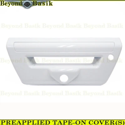 2018 2019 2020 FORD F150 LRT Tailgate Handle COVER W/CH-LSH Z1 YZ OXFORD WHITE - Imagem 1 de 4