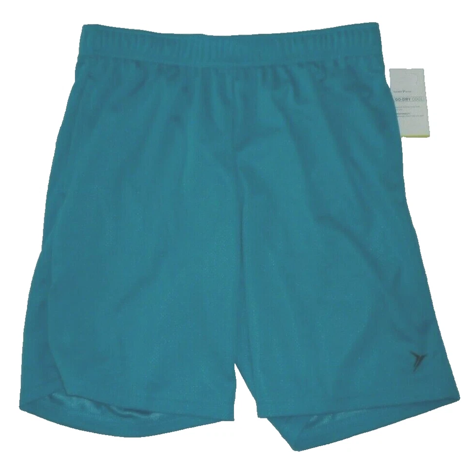 Pantalones cortos para hombre talla mediana antiguos azul marino verde 10" entrepierna en la rodilla nuevos Foto 1 de 1