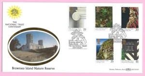 GB 1995 BENHAM BLCS104b  FDC - NATIONAL TRUST  - BROWNSEA ISLAND, Poole, Dorset - Picture 1 of 2