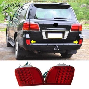 Parachoques trasero inferior antiniebla LED luz kit de reacondicionamiento 2x para Lexus LX570 2008-2015 - Imagen 1 de 3