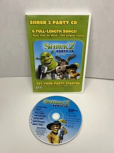 SHREK 2 PARTY CD 2004 DREAMWORKS 6 FULL-LENGTH SONGS MUSIC FROM SURPRISE ENDING - Imagen 1 de 5