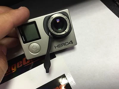 RAGECAMS SURGERY SURGICAL 10X ZOOM GOPRO DENTAL HERO4 BLACK CAMERA+FOCUS LEVER - Image 1 of 4