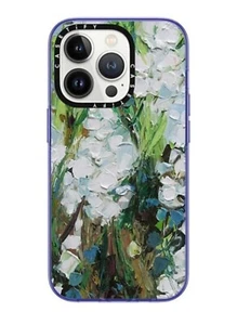 CASETiFY Compact iPhone 14 Pro Case Wild Squill Flowers Peri Purple - Photo 1 sur 6